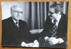 Fotografie originala, Radu Beligan si Aurel Baranga