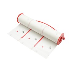 Capcana adeziva cu lipici pentru muste si insecte zburatoare 25cm x 10m, banda adeziva inodora, ecologica, pentru interior/exterior