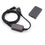 Cumpara ieftin AC adapter USB ACK-E12 coupler DR-E12 LP-E12 replace Canon