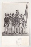 bnk cp Grup de revolutionari romani de la 1848 - Vedere - nuzata