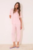 women&#039;secret pijama culoarea roz, 4752521