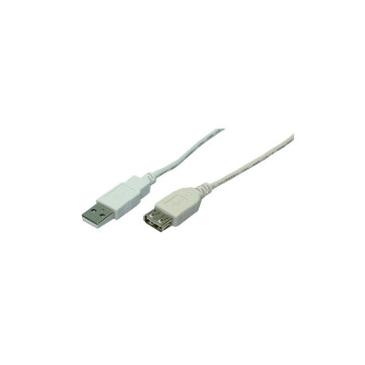 Cablu Usb Logilink Prelungitor, Usb 2.0 (T) La Usb 2.0 (M), 5M, Nou foto