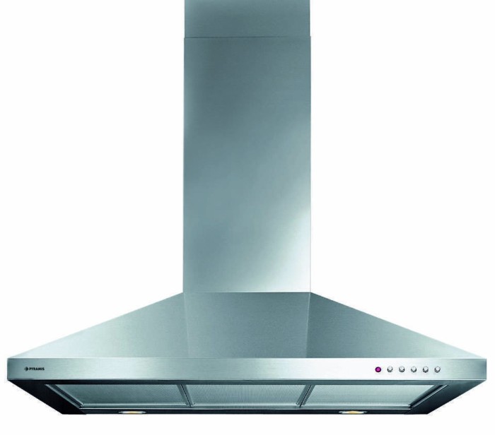Hota Decorativa Pyramis CL5 Square Chimney Turbo 90cm 1 motor 3 viteze 449mc/h Argintie Hota Decorativa Pyramis CL5 Square Chimney Turbo 90cm 1 motor 3 viteze 449mc/h Argintie
