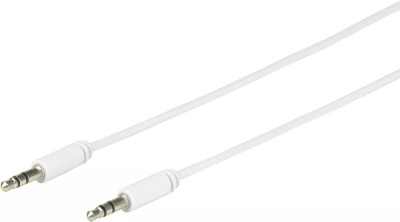 Cablu mini JACK 3.5 mm tata tata 2m alb eSTUFF foto