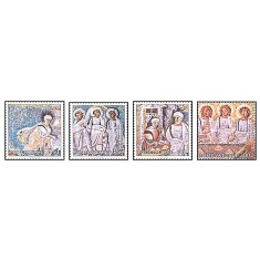 Vatican 1990 - Caritas, serie neuzata