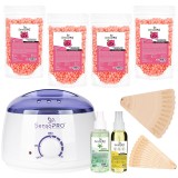 Cumpara ieftin Kit Epilare Ceara Total Rose Skin, SensoPRO Milano