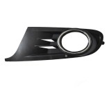 Grila bara fata Vw Golf 6 5K1 10.2008-2016, pareta Stanga capac 5K0853665 cu gaura pentru proiector, inel cromat
