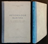 rara 1959 METEOROLOGIE MARITIMA MFA RPR 372pag 155fig Pt Uz Ofiteri de Marina Tiraj mic C. Necula Atmosfera Instrumente Meteo Timp Probabil Hidrosfera