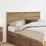 vidaXL Tăblie cap cu headboard Stejar Artizanal 120 cm Lemn compozit 888329