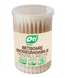 Betisoare biodegradabile pentru urechi, 100 buc/tub, OTI