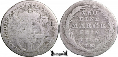 1766 E.G. I.K., 6 St&amp;uuml;ber - Arhiepiscopatul-Electoral - Sf&amp;acirc;ntul Imperiu Roman foto