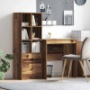 VidaXL Birou cu spațiu de depozitare 2 pcs Lemn Vechi 70 x 50 x 76 cm 3337351
