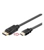 Cablu DisplayPort tata la HDMI tata 3m V1.2 UltraHD, Oem