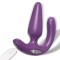Vibrator dublu Medea Remote Purple