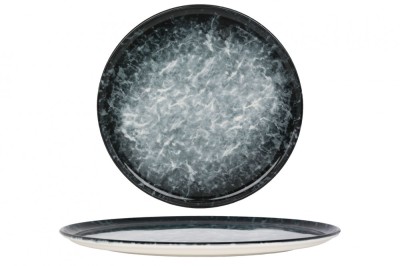 Bonna Farfurie cu pizza - Sepia - Por&amp;Aring;&amp;pound;elan - 32 cm - set de 2 foto
