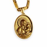 Medalion Imperial &ndash; Maica Domnului cu Pruncul cod LC15R