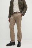 Gant pantaloni barbati, culoarea maro, drept, 1505231