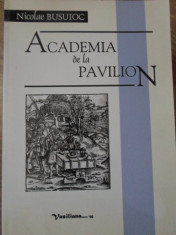 ACADEMIA DE LA PAVILION. DESPRE CUM SE POATE GANDI FRUMOS - NICOLAE BUSUIOC (CU foto