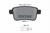 Set placute frana TEXTAR 2469204