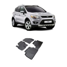 SET COVORASE AUTO CAUCIUC FIT FORD KUGA (2008-2013) - 5 PCS
