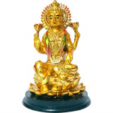 Zeita bogatiei Lakshmi, remediu bani si spor in casa si la munca, statueta Laxmi mare 11 cm