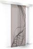 Usa culisanta Boss &reg; model Lava negru, 80x215 cm, sticla bronz 8 mm, glisanta in ambele directii, Modern Glass Art