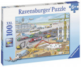 Cumpara ieftin Puzzle Santier Aeroport, 100 Piese, Ravensburger
