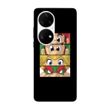 Husa compatibila cu Huawei Nova Y70 model Mushroom Kingdom, Silicon, TPU, Viceversa, Transparent, Carcasa