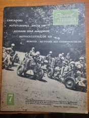 sport si tehnica iulie 1968-dacia 1100 primul automobil romanesc,aurel vlaicu
