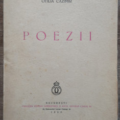 Poezii - Otilia Cazimir// 1939