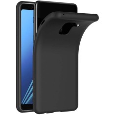 Husa Samsung Galaxy A8 2018, slim antisoc Negru