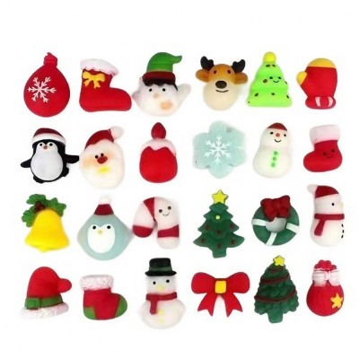 Jucarie senzoriala, flippy, seria de craciun, squishy mushy, fidget toys, model random foto