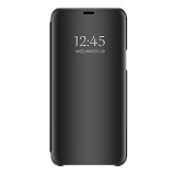 Husa samsung galaxy j6 plus 2018 flippy&Acirc;&reg; flip cover oglinda negru