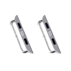 Catarama iUni compatibila cu Apple Watch Ultra/SE/8/7/6/5/4/3/2/1, 38mm, Otel Inoxidabil, Silver