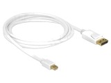 Cablu DELOCK DisplayPort 1.2 cu mufă DisplayPort și mini DisplayPort 83482