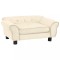 Gossi canapea pentru caini, crem, 72x45x30 cm, plus