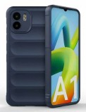 Husa Wave din Silicon compatibila Xiaomi Redmi A1 / A2 Anti-Shock, Albastru inchis, Oem