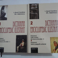 DICTIONAR ENCICLOPEDIC ILUSTRAT - Aurel Candrea, Gh. Adamescu - 2 volume - 2010