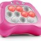 Jucarie POP IT Interactiva Pentru Copii, antistres, cu sunete si lumini Model Poppy Pop, Plastic, Rosu