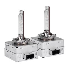 Set 2 becuri Xenon D1S, soclu metalic, 6000K, 12V, 35W, generatie noua, BZRSH
