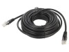 Patch Cord UTP Cat5e 10m Negru PVC 26AWG, Gembird