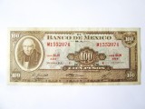 Mexic 100 Pesos 1972,bancnota din imagini la cel mai mic pret