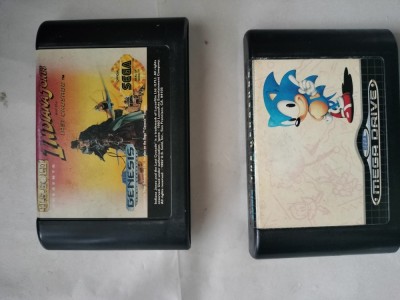 Joc Casete Sega Megadrive:Indiana Jones and the Last Crusade, Sonic foto