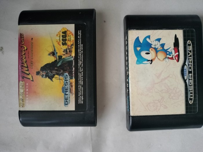 Joc Casete Sega Megadrive:Indiana Jones and the Last Crusade, Sonic