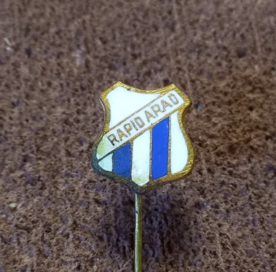 Insigna fotbal - RAPID ARAD (varianta 3) foto