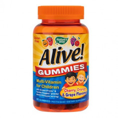 Alive! Gummies Multi-Vitamin for Children, 90jeleuri, Nature&amp;#039;s Way foto