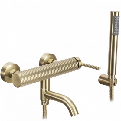 Baterie pentru cadă REA Argon Brush Gold foto