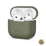 Husa Tech-Protect Silicone pentru Apple AirPods 4 Verde
