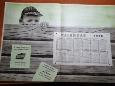 calendar 1958 foto