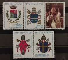 BC227, Vatican 1997, serie insemne heraldice